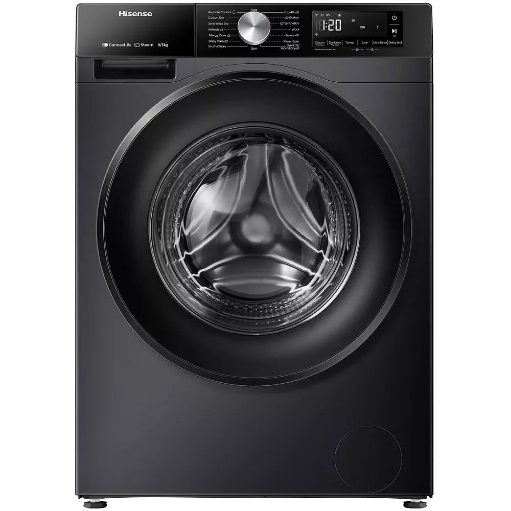 Lave-linge séchant Hisense WD3S8043BB3 8 kg Noir - GLOBAL ASSET