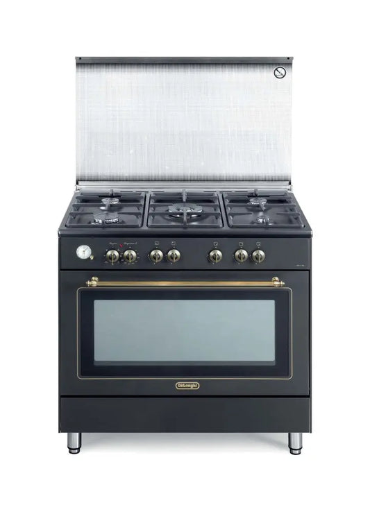Delonghi PEMA965CED cuisine 5 brûleurs four électrique multifonctions Anthracite - GLOBAL ASSET