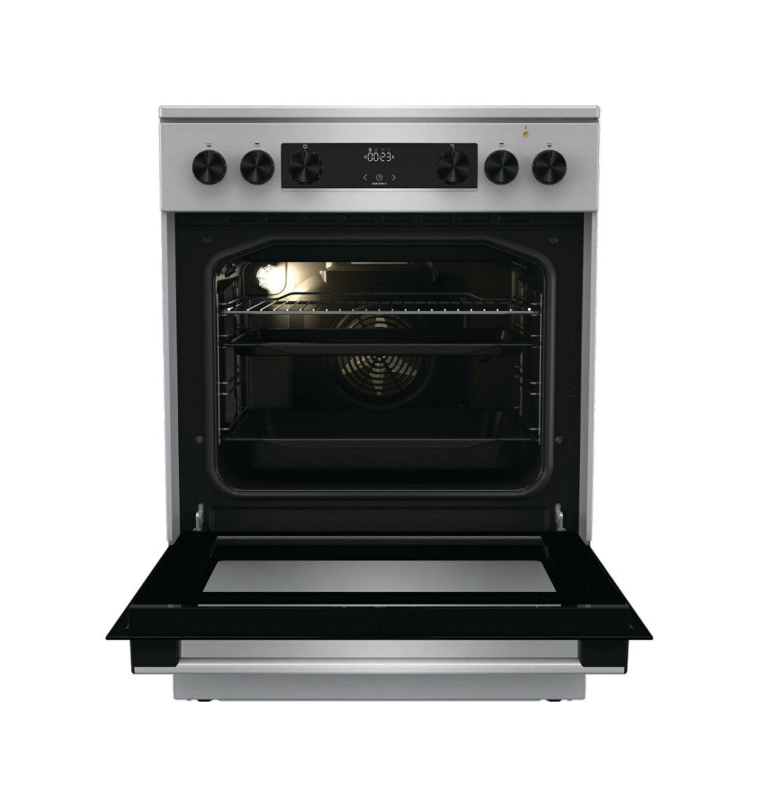 Gorenje GECS6C70XC four et cuisinière electrique plaque de cuisson à Bobine acier.