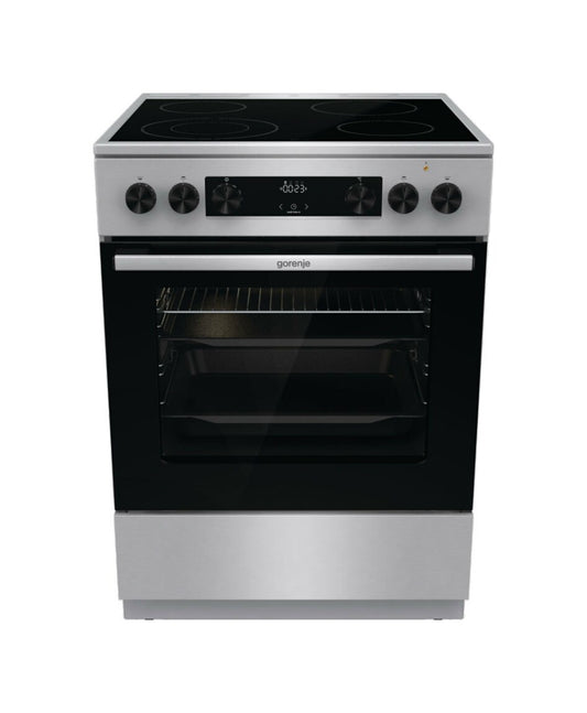 Gorenje GECS6C70XC four et cuisinière electrique plaque de cuisson à Bobine acier.