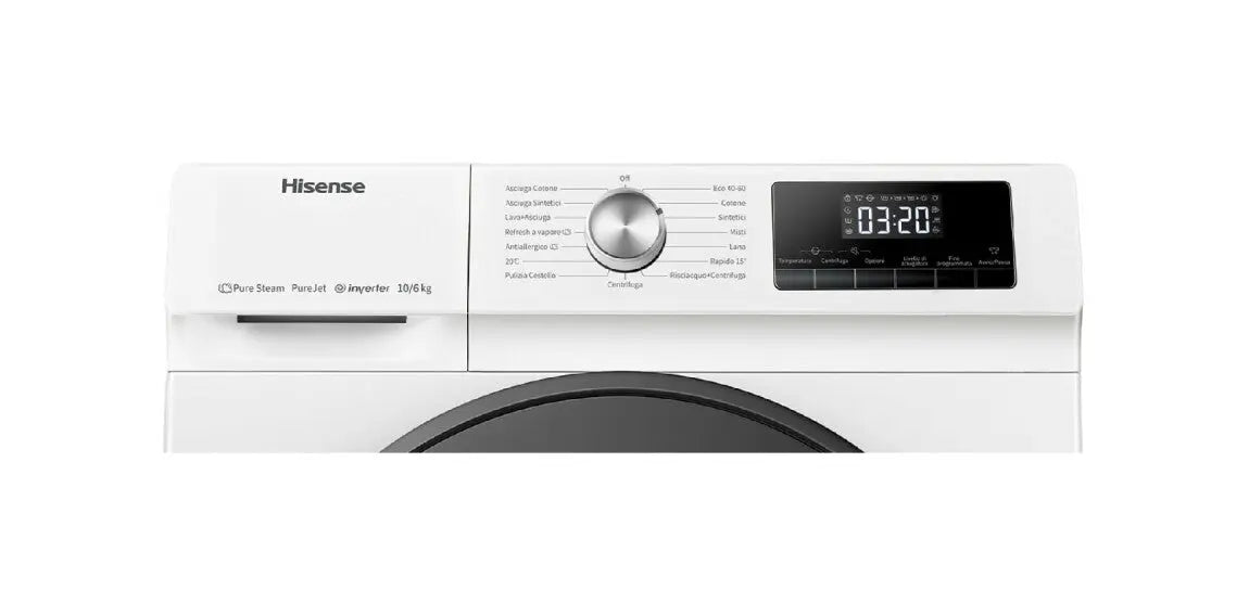 Lave-Linge Sechant 10 kg HISENSE WDQA1014EVJM - GLOBAL ASSET