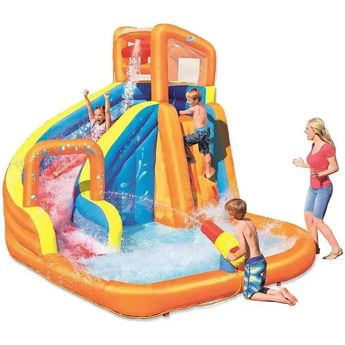 Bestway Aire de jeux gonflable Turbo Splash Water Zone - GLOBAL ASSET