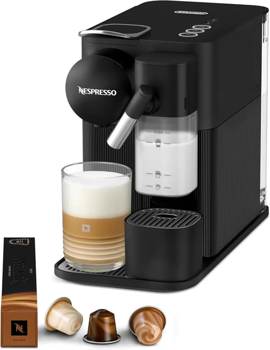 Machine à capsules Delonghi en 510.B Lattissima One Evo 132193451 noir - GLOBAL ASSET