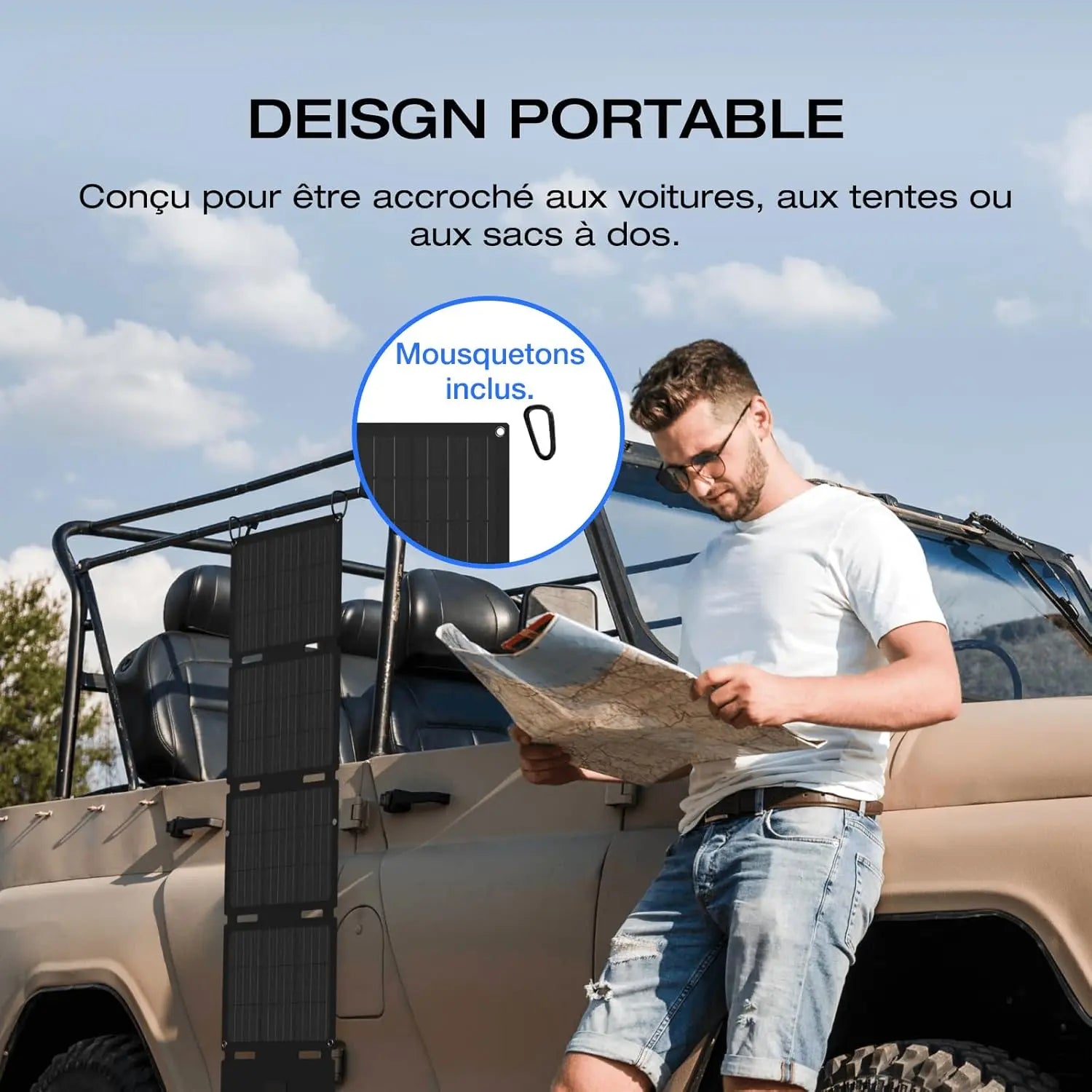 Ecoflow Panneau solaire 45W - GLOBAL ASSET