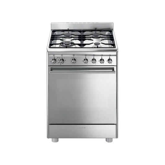 Cuisinière Gaz 60 cm Smeg Cx68mf8 CX68MF82