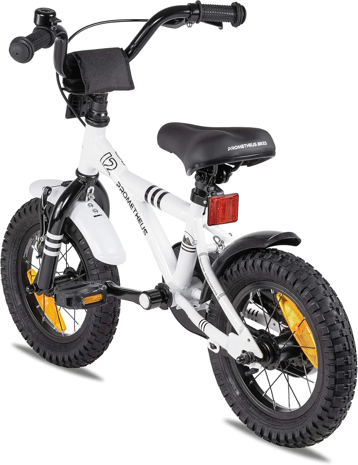 Prometheus Bicycles Vélo 12 Pouces Enfant 3 Ans Avec Roues Stabilisateurs - Rétropédalage - GLOBAL ASSET