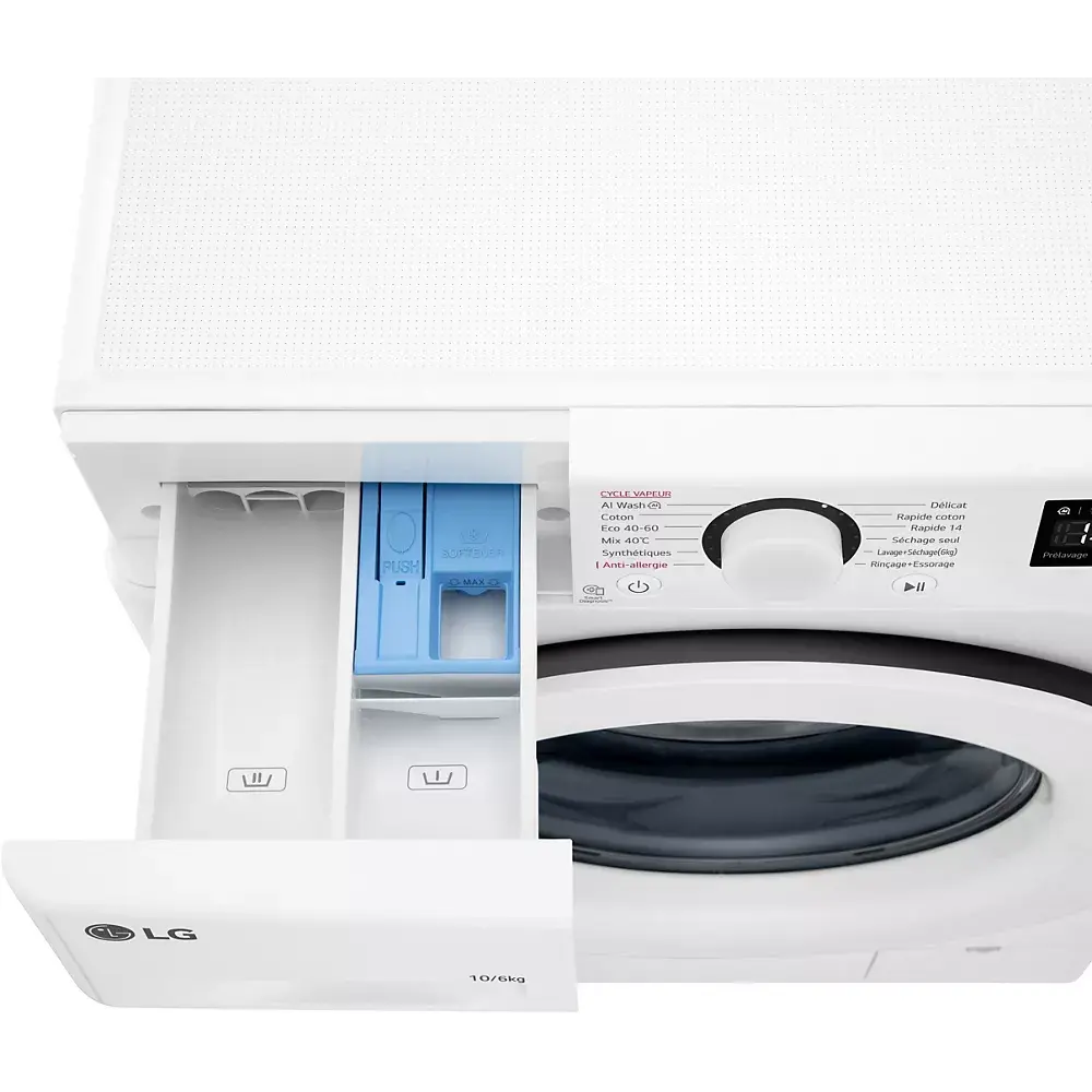 LG Lave linge séchant hublot F164R33WRS AI DD - GLOBAL ASSET