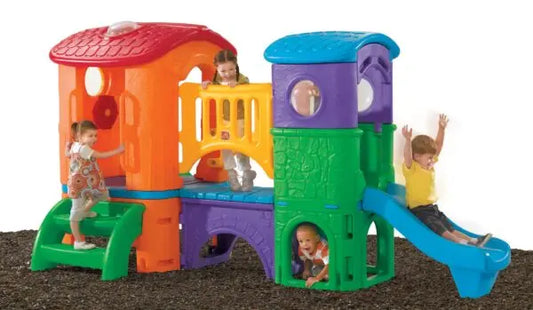 Step2 aire de jeux Clubhouse Climber 348 cm multicolore - GLOBAL ASSET