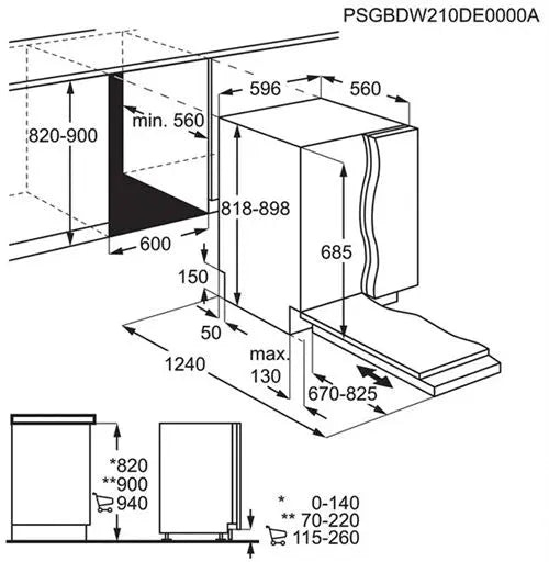 Lave-vaisselle encastrable Aeg FSE75737P - GLOBAL ASSET