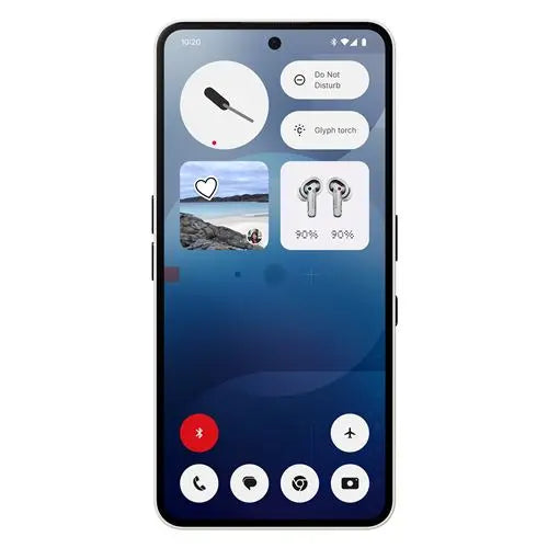 Smartphone Nothing Phone 3a 6,77" 5G Double nano SIM 128 Go Blanc NOTHING
