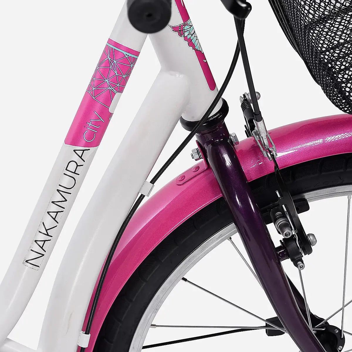 NAKAMURA Vélo enfant 20 pouces 5-8 ans City Evo Kid Fille - GLOBAL ASSET