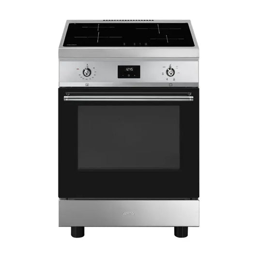 SMEG Cuisinière induction C6IMXT2 60 cm - GLOBAL ASSET