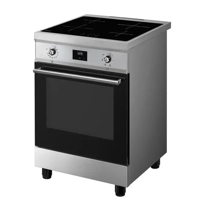 SMEG Cuisinière induction C6IMXT2 60 cm - GLOBAL ASSET