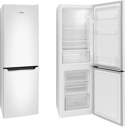 Amica KGCL 384 155-1 W Réfrigérateur pose libre avec congélateur - GLOBAL ASSET