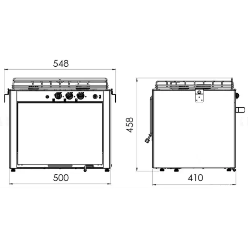Cuisinière sur cardans CAN CU2000 - GLOBAL ASSET