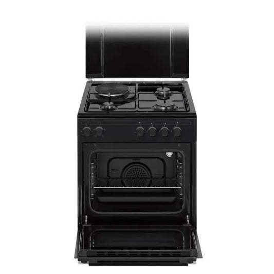 Cuisinière mixte continental edison Cecm60fcb 3 feux gaz + 1 électrique - GLOBAL ASSET