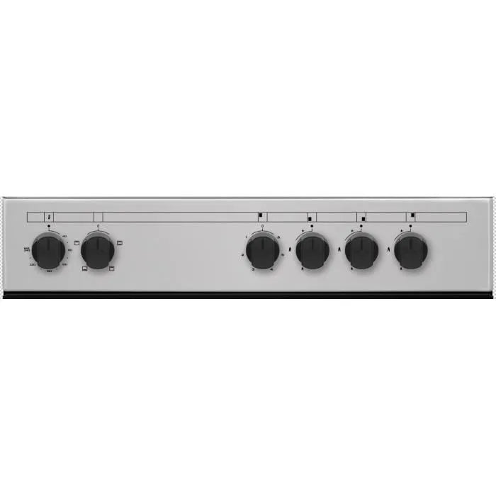 Cuisiniere mixte Continental Edison Cecm60fcs 3 feux gaz + 1 électrique