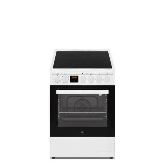 Cuisinière vitrocéramique continental edison Cecv50fcw 4 feux - GLOBAL ASSET