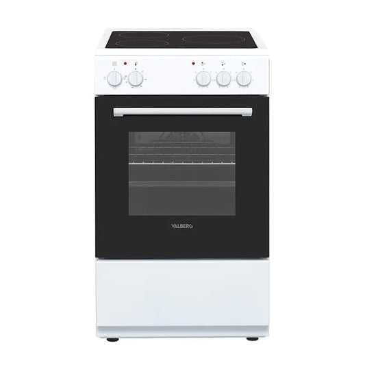 Cuisinière vitrocéramique VALBERG VC 5050 3CM W 701T - GLOBAL ASSET