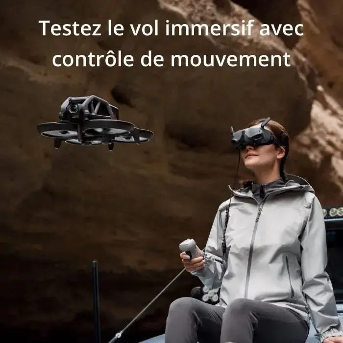 DJI Avata 4 rotors Quadcoptère 3840 x 2160 pixels Noir, Gris. - GLOBAL ASSET