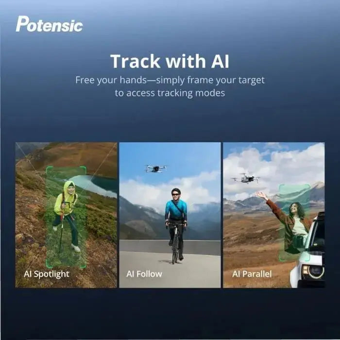 POTENSIC -Drone ATOM 2 Fly More Combo - GLOBAL ASSET