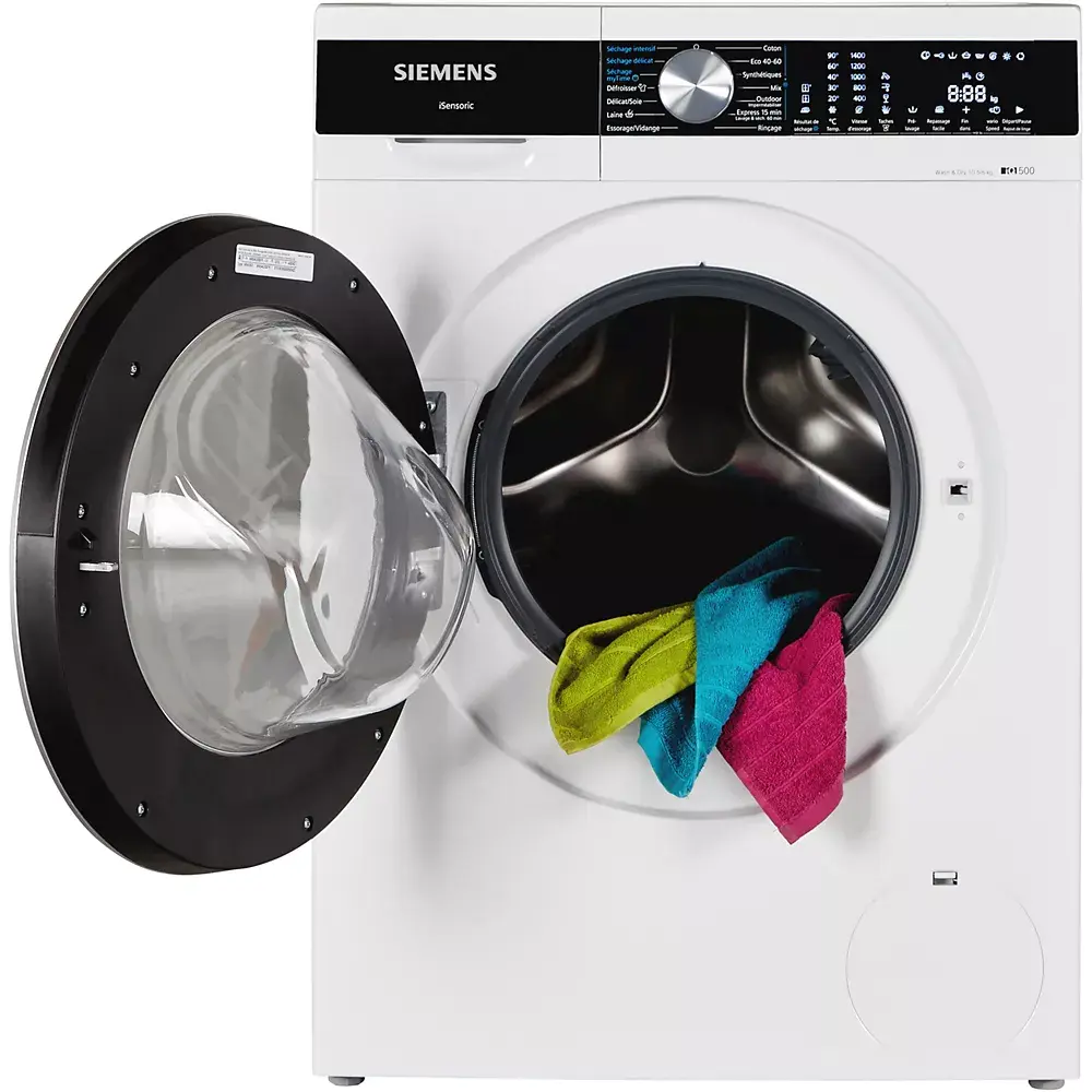Lave linge séchant hublot SIEMENS WN54G200FR iQ500 - GLOBAL ASSET