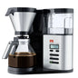 Melitta Aromaelegance Deluxe Glass 1012-03 Noir et Acier Brossé - GLOBAL ASSET