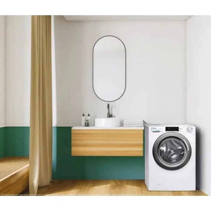 Lave-linge séchant CSWS496TWMRE/FR - 9 / 6 kg - Induction - GLOBAL ASSET
