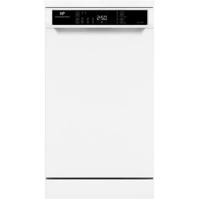 Lave-vaisselle pose libre CONTINENTAL EDISON CELV1045W 10 couverts - GLOBAL ASSET