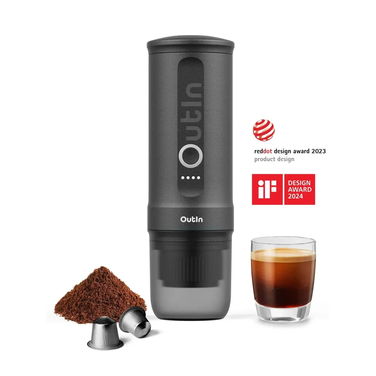 OutIn Nano - machine à expresso électrique portable - GLOBAL ASSET