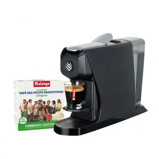 Malongo - Machine à café Expresso EOH noir - GLOBAL ASSET