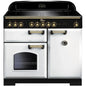 FALCON Piano de cuisson induction Classic Deluxe 100 CDL100EI blanc laiton - GLOBAL ASSET