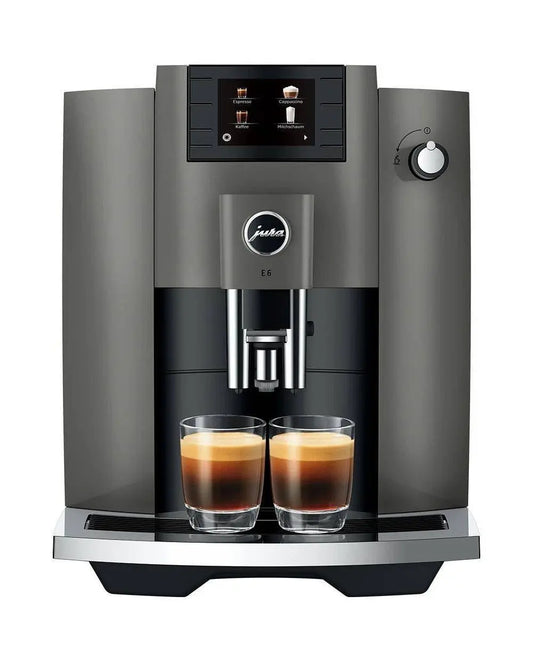 JURA - Robot expresso E6 Dark Inox (EC) 15439 - GLOBAL ASSET