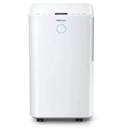 Pro Breeze Déshumidificateur compresseur 12 ljour avec capteur d'humidité auto, séchage du linge Pro Breeze