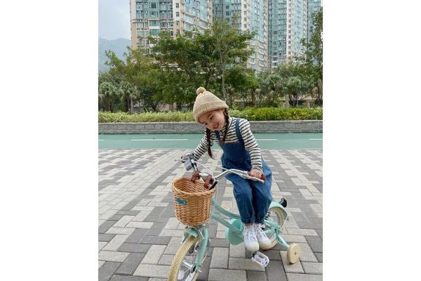 Vélo enfant 12 pouces Gingersnap Bobbin vert menthe
