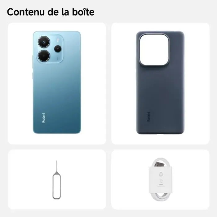 Smartphone Xiaomi Redmi Note 14 6,67" Double nano SIM 256 Go Bleu Océan Xiaomi